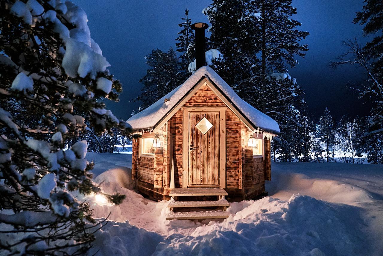 Polar Aurora Cabins Saariselka Luaran gambar